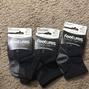 Men's Black and Gray Socks